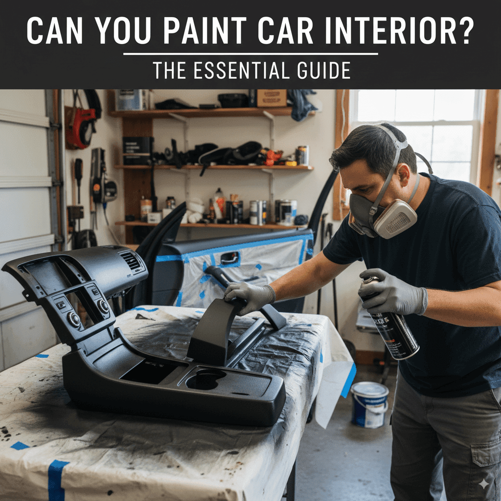 Can You Paint Car Interior: Essential Guide