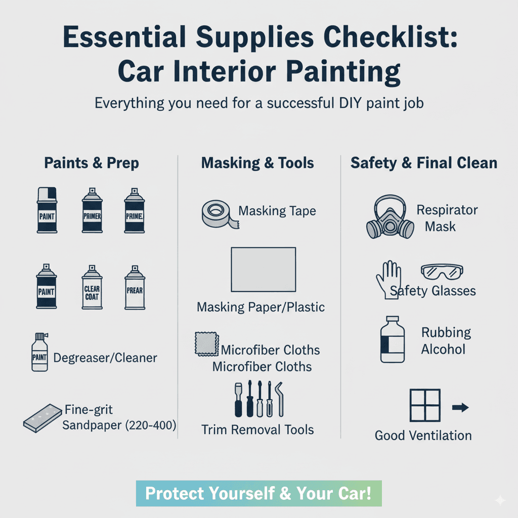 Can You Paint Car Interior: Essential Guide