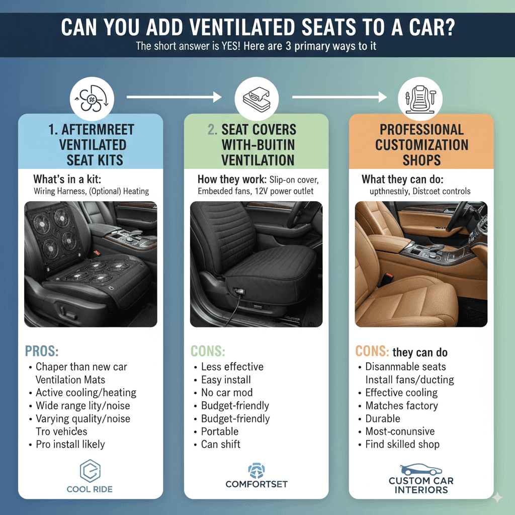Can You Add Ventilated Seats to a Car? Essential Guide