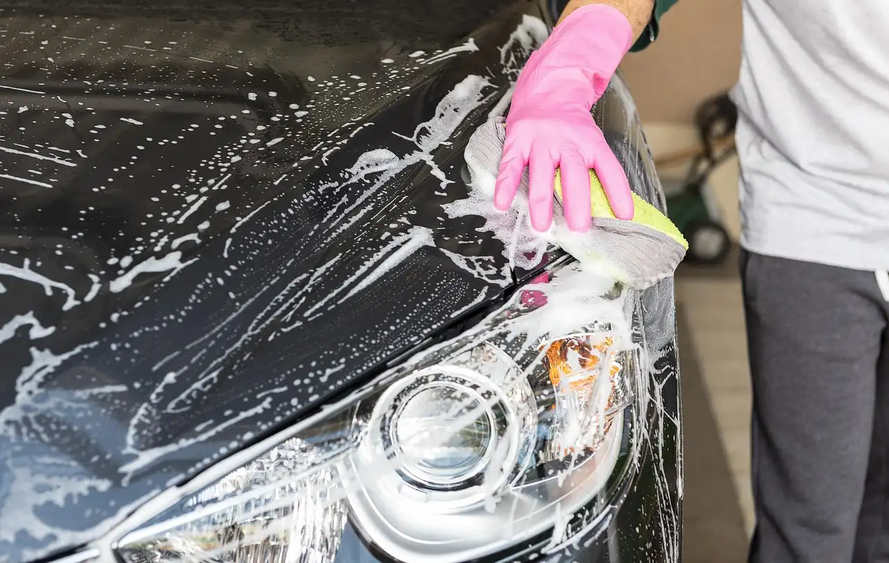 Why scratches happen when you wash a car