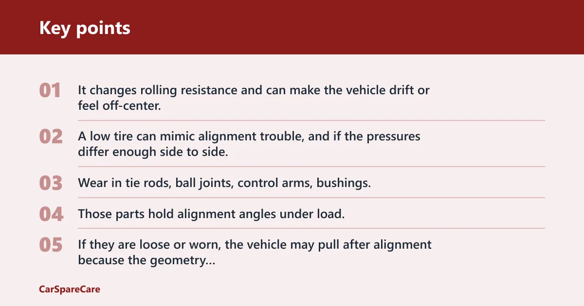 Key points: What else can mimic alignment problems?