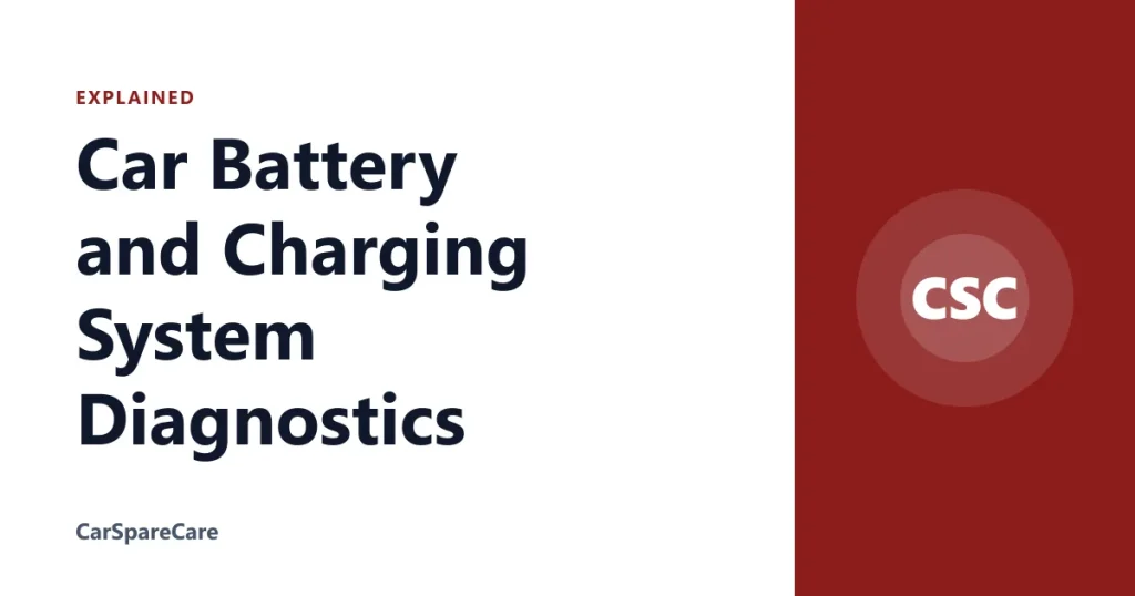 Car Battery and Charging System Diagnostics