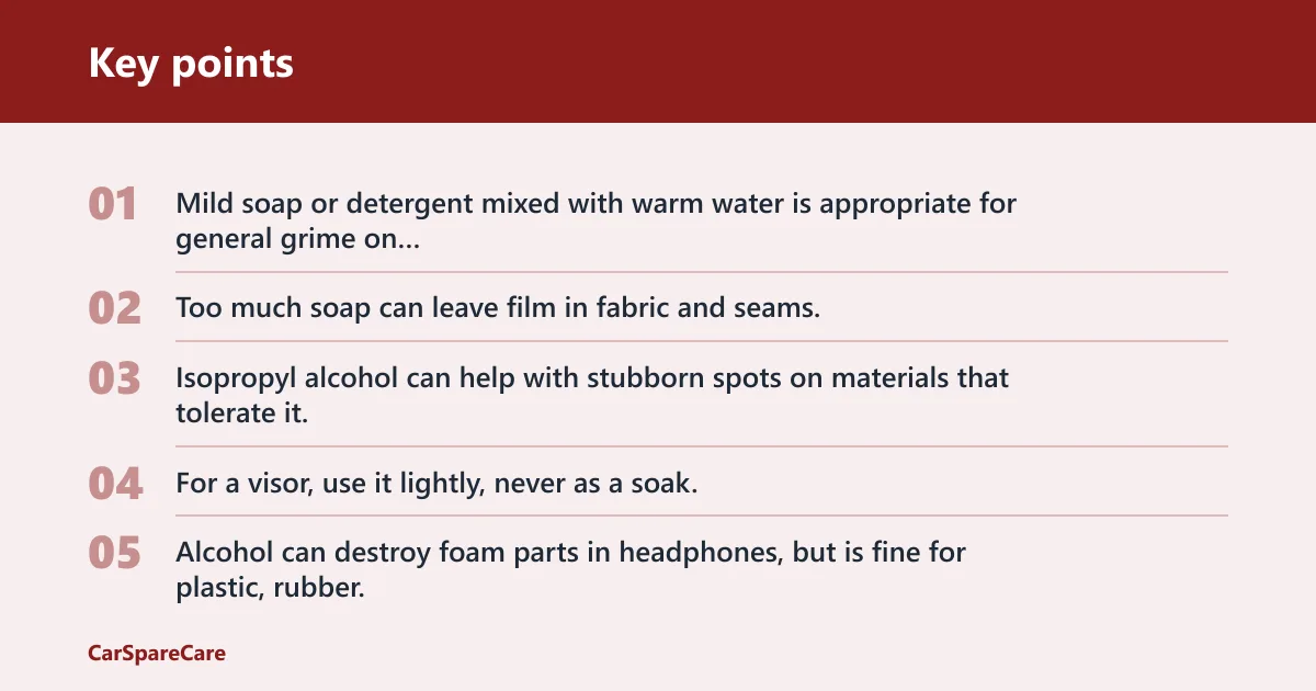 Key points: Which cleaners are safe, and which are not?
