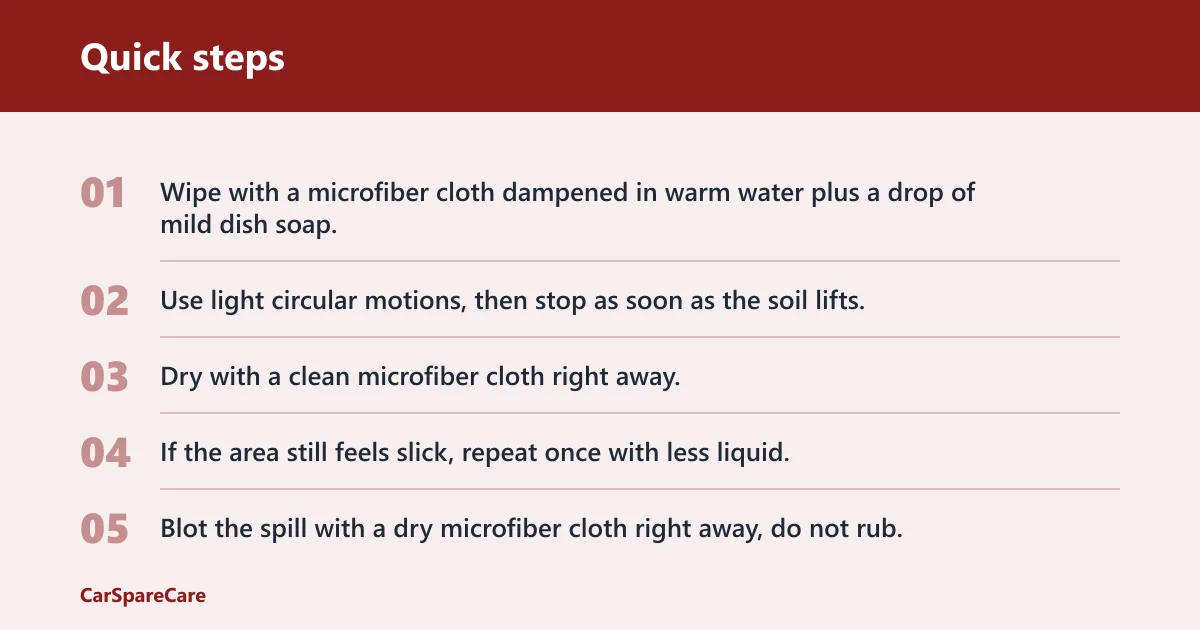 Quick steps: How to treat stubborn spots step by step