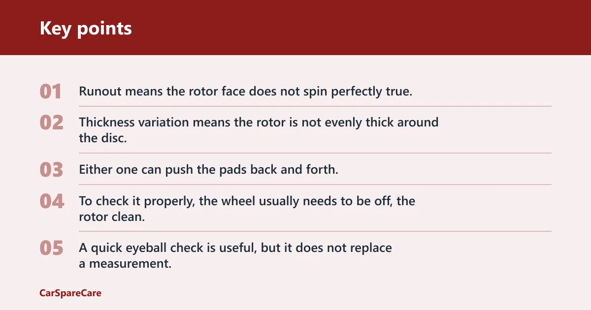 Key points: Why does my steering wheel shake when I brake?