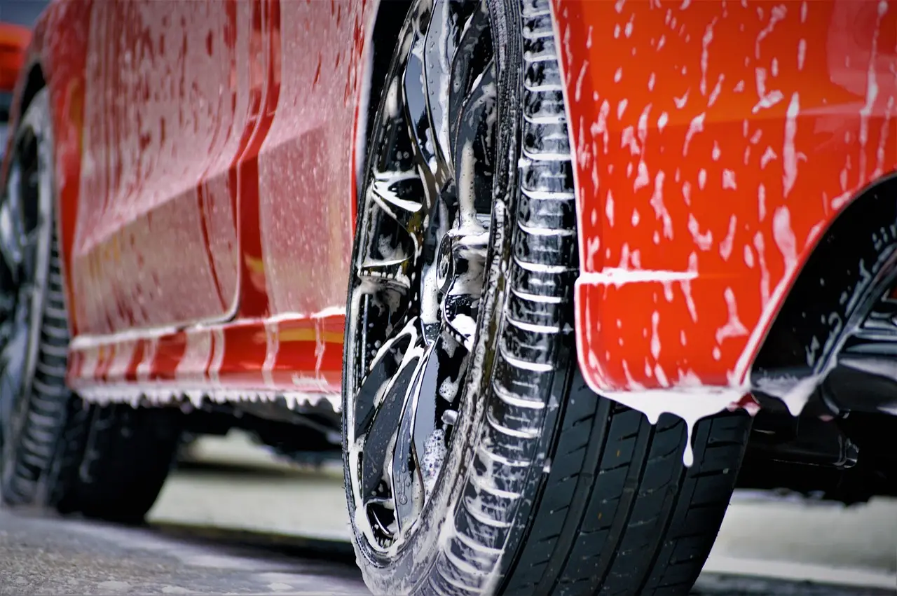 How should you wash wheels during salt season?