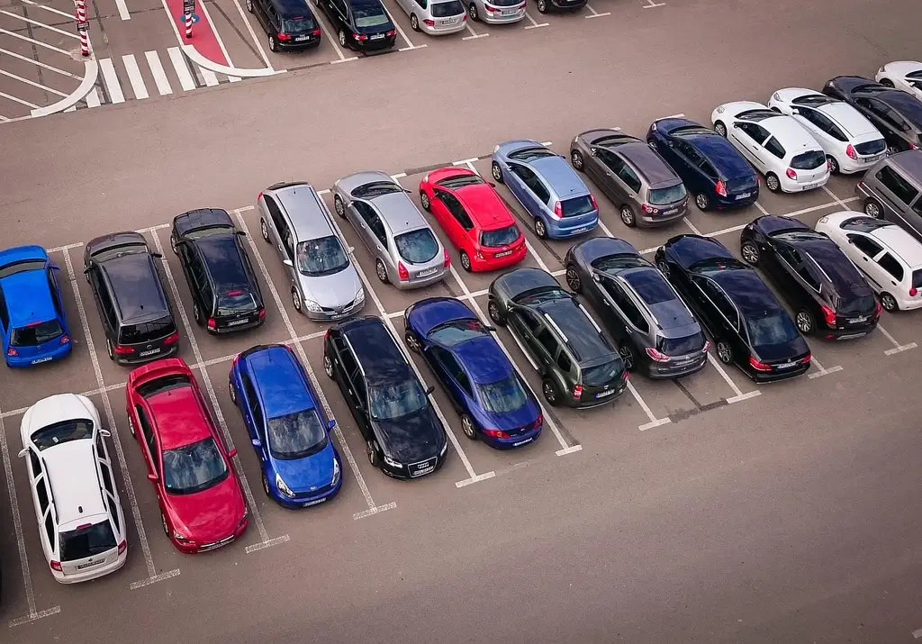 What a parking lot scrape usually hits