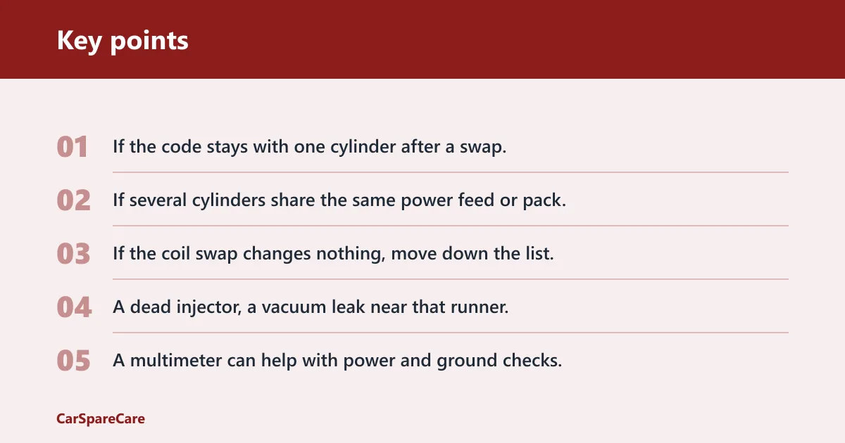 Key points: How can you tell it is a coil pack, not a plug?