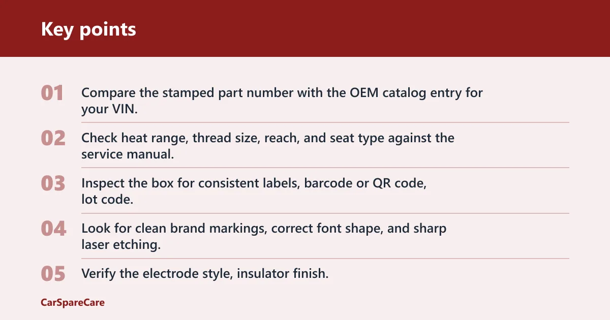 Key points: Common mistakes