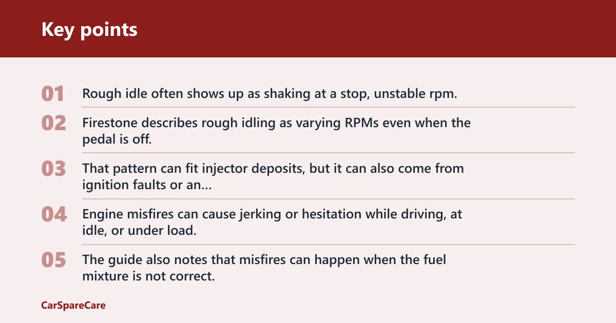Key points: Signs your injectors need cleaning