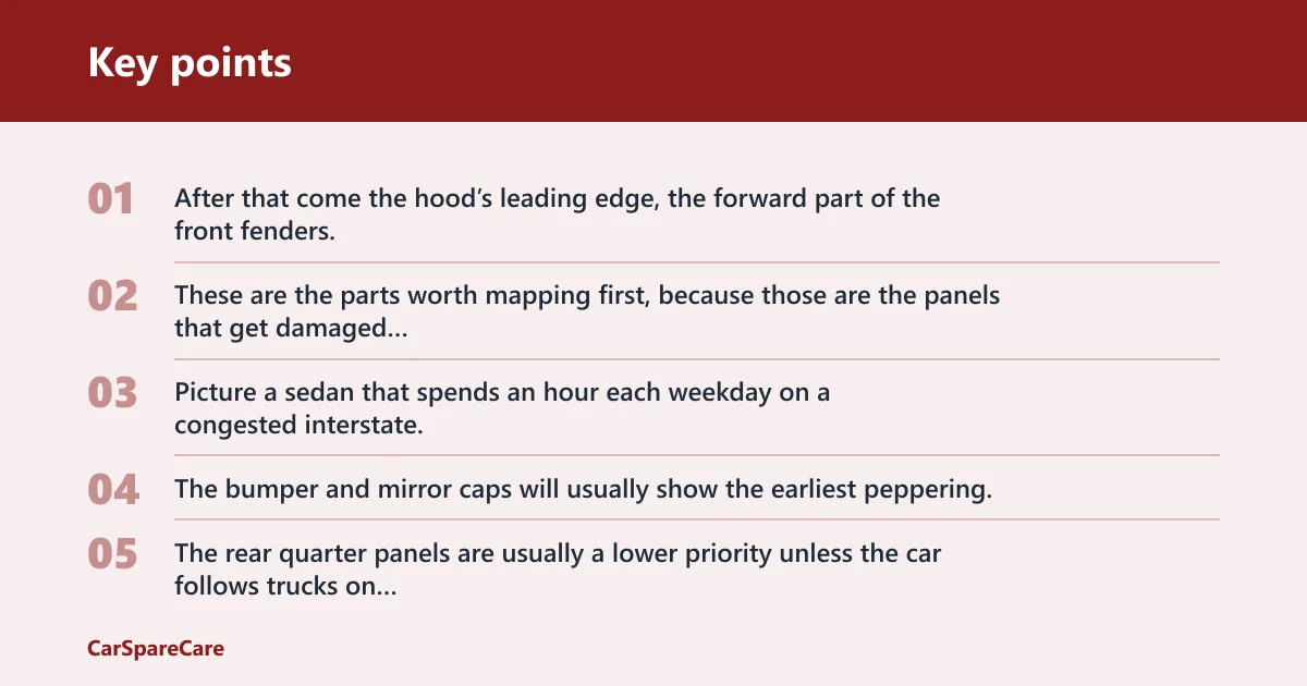 Key points: What daily driving does to paint