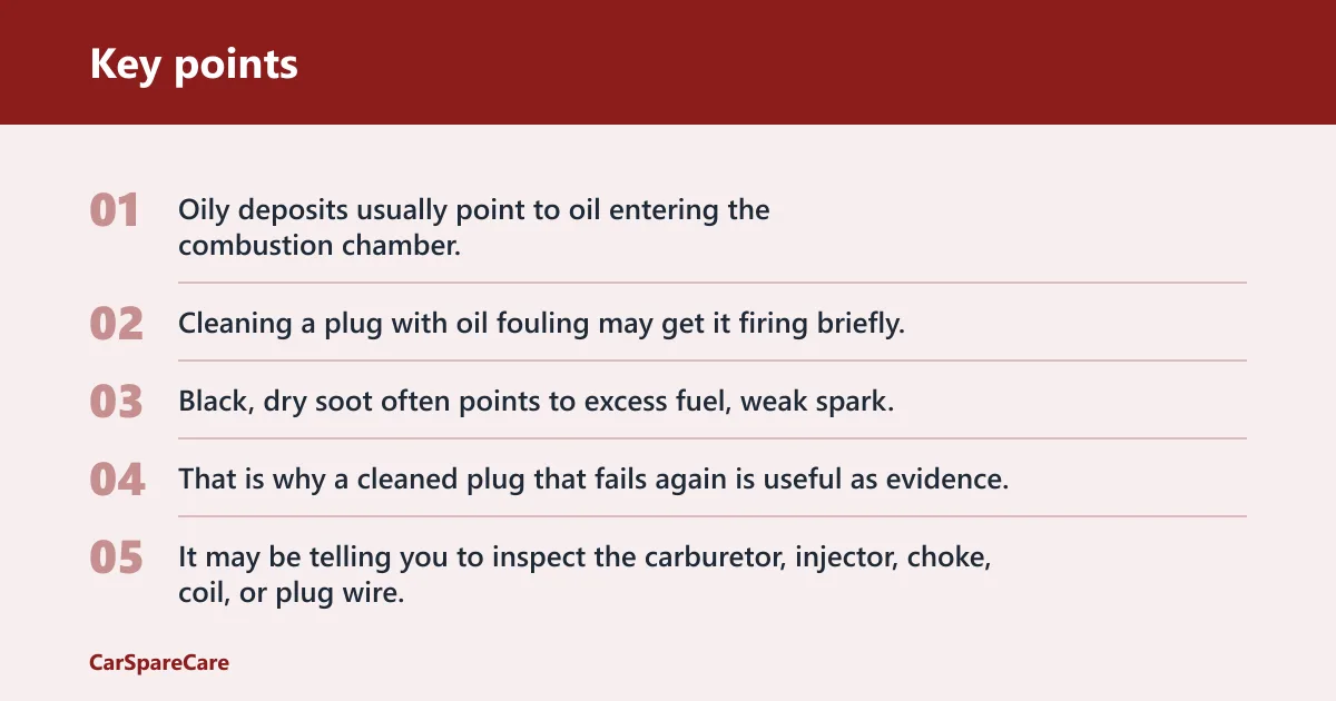 Key points: What does repeat fouling say about the engine?